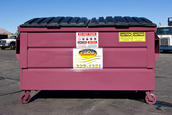 commercial 2 cubic yard bin