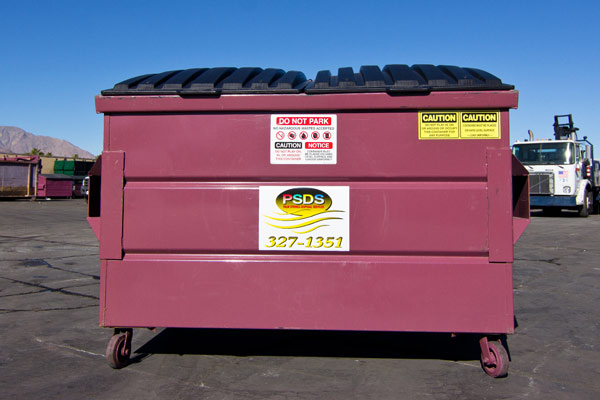 commercial 3 cubic yard bin