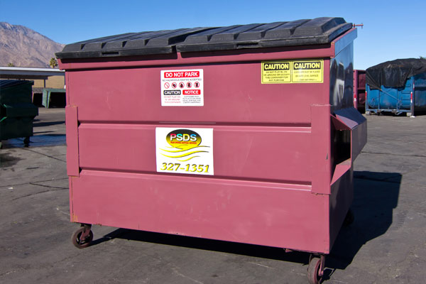 commercial 4 cubic yard bin