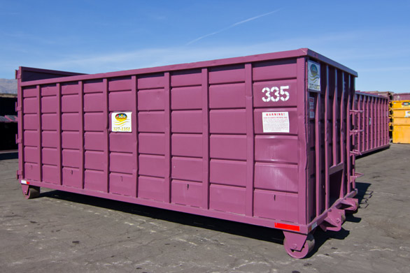 20 cubic yard rolloff bin